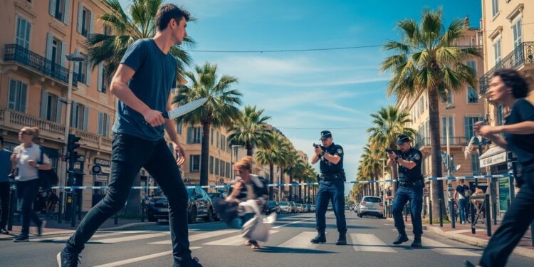 Découvrez les détails choquants de lintervention policière mortelle sur le Cours Napoléon à Ajaccio Un individu armé menace habitants et forces de lordre  que sest il vraiment passé ce 20 décembre    Viral Mag