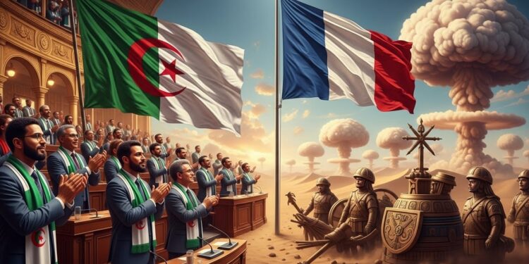 Algérie Criminalise la Colonisation Française : Tensions Explosives - Viral Mag LAlgérie adopte une loi historique criminalisant la colonisation française et exigeant des excuses officielles Paris dénonce une initiative hostile Quelles conséquences pour les relations bilatérales déjà tendues Viral Mag