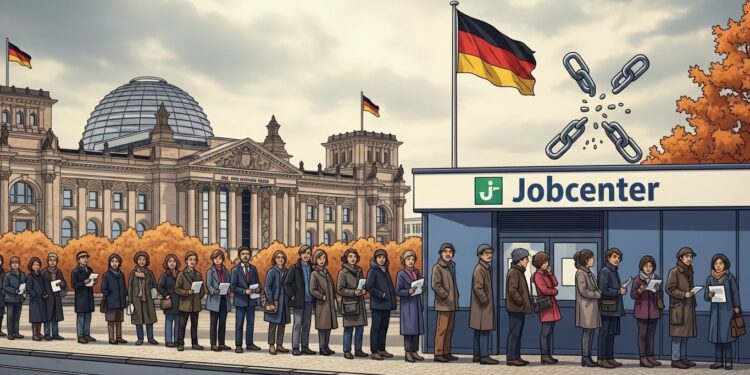 LAllemagne durcit les règles de laide au chômage longue durée Le gouvernement Merz met fin à lallocation citoyenne introduite par Scholz avec des sanctions plus sévères pour encourager le retour à lemploi   Viral Mag