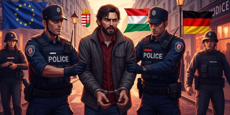 Arrestation Choc d’un Militant Antifasciste en France sur Mandat Allemand - Viral Mag Après le refus français dextradition vers la Hongrie un militant antifasciste albanais est arrêté en région parisienne sur un mandat darrêt européen allemand pour les mêmes faits à Budapest Une affaire qui soulève des questions sur la justice en Europe Viral Mag