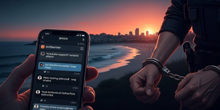 Un Australien arrêté pour avoir exprimé son soutien en ligne à lattaque meurtrière de Bondi Décryptage dun fait divers révélateur des tensions liées à lantisémitisme et à la haine sur les réseaux sociaux   Viral Mag