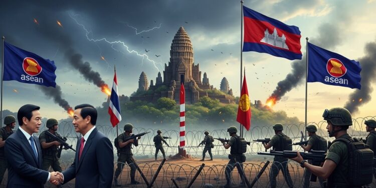 ASEAN : Réunion Cruciale pour Stopper le Conflit Thaïlande-Cambodge - Viral Mag Les ministres des Affaires étrangères de lASEAN se réunissent à Kuala Lumpur pour imposer un cessez le feu durable entre la Thaïlande et le Cambodge après des mois de combats meurtriers Une occasion historique pour la paix régionale Viral Mag