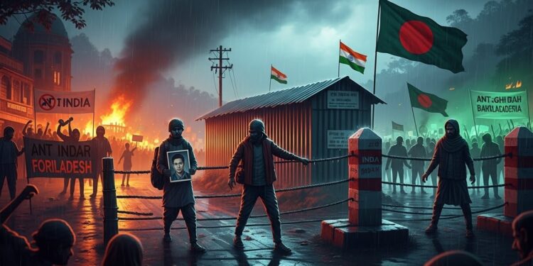 La police bangladaise accuse les tueurs du leader étudiant Sharif Osman Hadi davoir fui en Inde ravivant les tensions bilatérales déjà exacerbées par lexil de Sheikh Hasina Découvrez les détails de cette affaire sensible   Viral Mag