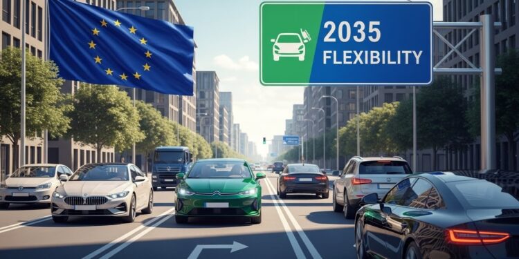 Assouplissement 2035 : L’UE Pragmatique Face À La Crise Auto - Viral Mag LUE assouplit linterdiction des moteurs thermiques en 2035 pour adopter une approche pragmatique Stéphane Séjourné défend cette flexibilité face aux difficultés de lindustrie automobile européenne Viral Mag