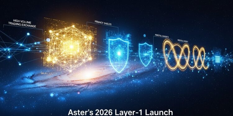 Aster Lance Sa Blockchain Layer-1 en 2026 - Viral Mag Découvrez la feuille de route 2026 dAster lancement dune blockchain Layer 1 innovante pour le trading perpétuel Scalabilité privacy et staking au programme Explorez les détails Viral Mag