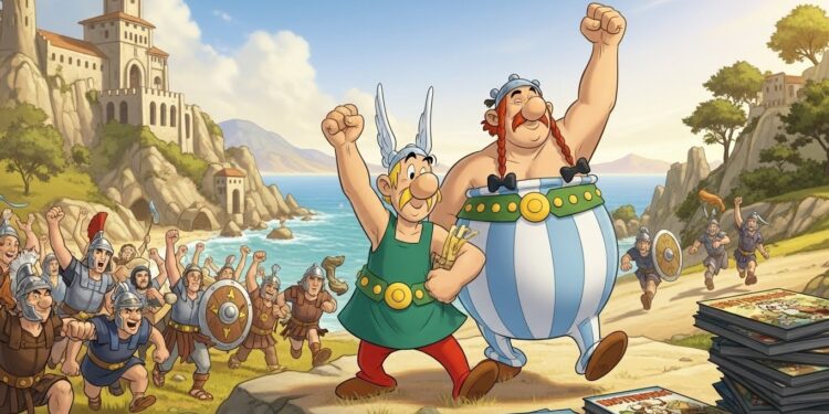 Découvrez le succès phénoménal du nouvel Astérix en Lusitanie  plus de 165 million dexemplaires écoulés en France Un record qui ravive la passion pour le Gaulois irrésistible   Viral Mag