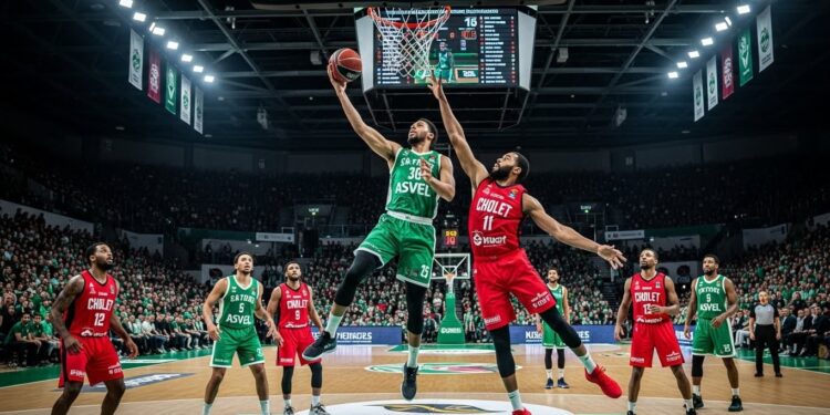 ASVEL vs Cholet : Choc Explosif en Betclic Elite - Viral Mag Découvrez laperçu complet du match ASVEL Cholet du 14 décembre 2025 en Betclic Elite formes des équipes enjeux du classement et pronostics pour ce duel intense à lAstroballe Viral Mag