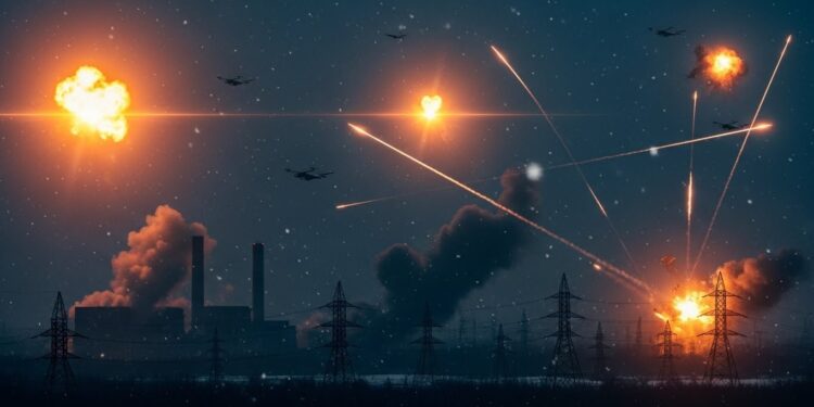 Découvrez lescalade terrifiante des frappes nocturnes russes sur lUkraine en novembre  plus de 5 600 missiles et drones lancés pour briser le moral et le réseau énergétique avant lhiver   Viral Mag