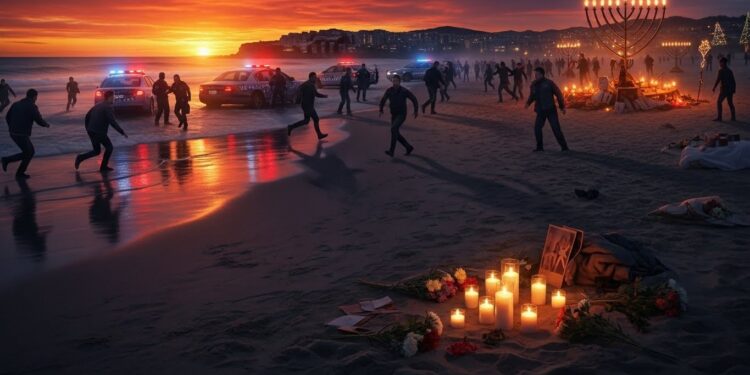Attentat Antisémite à Sydney : Horreur à Bondi Beach Lors de Hanoukka - Viral Mag Découvrez le déroulement tragique de lattentat antisémite à Bondi Beach Sydney avec un bilan de 15 morts et 40 blessés lors dune célébration de Hanoukka Un père et son fils identifiés comme auteurs Viral Mag