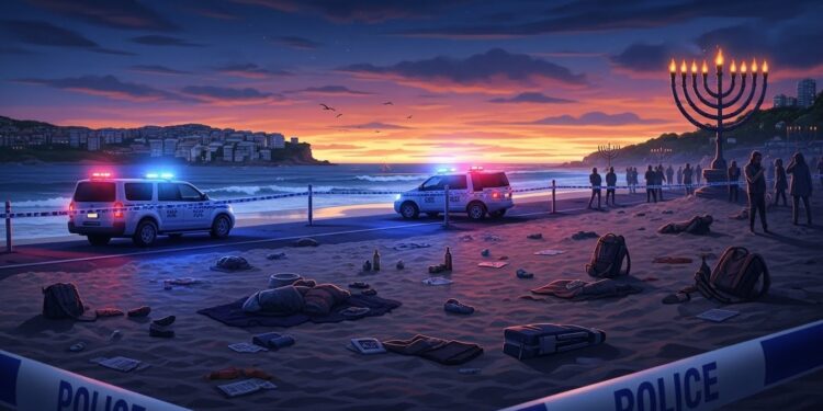 Attentat Antisémite à Sydney : Tragédie sur Bondi Beach pendant Hanouka - Viral Mag Lattaque terroriste à Bondi Beach a fait 15 morts lors dune célébration de Hanouka Un père et son fils ont ouvert le feu sur la foule Découvrez les faits connus et les réactions mondiales Viral Mag