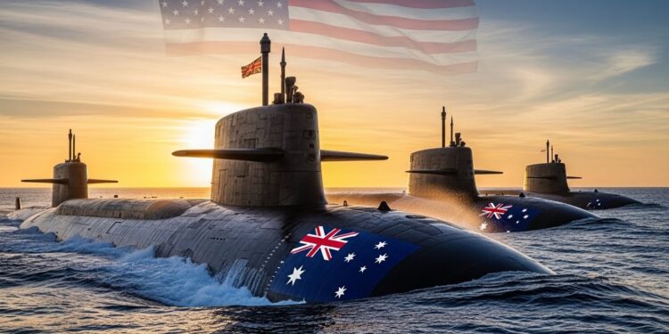 Aukus Confirmé : Trump Valide la Vente de Sous-marins Nucléaires - Viral Mag Donald Trump lève les doutes et confirme la vente de sous marins nucléaires américains à lAustralie Le pacte Aukus reste intact malgré les tensions passées avec la France Décryptage complet Viral Mag