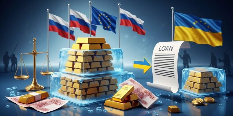 Avoirs Russes Gelés : Un Mécanisme Européen Inédit et Risqué - Viral Mag LUE envisage dutiliser les avoirs russes gelés comme garantie pour un prêt à lUkraine Un juriste alerte sur les risques juridiques les précédents dangereux et les possibles représailles Analyse approfondie Viral Mag