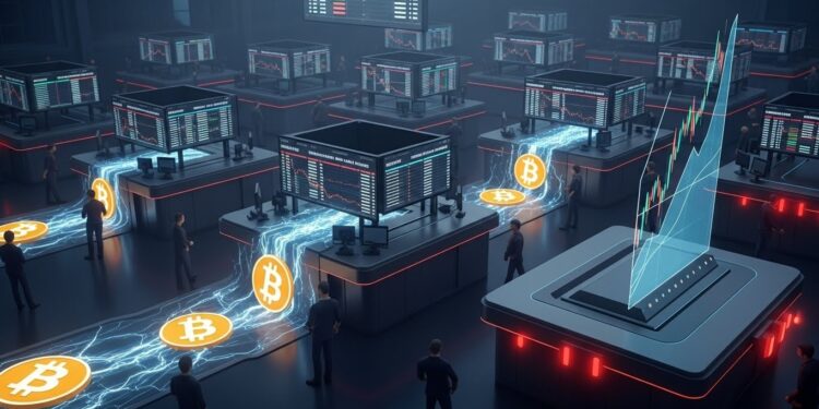 Baisse des Flux Bitcoin sur Exchanges : Un Signal d’Alerte Majeur - Viral Mag Découvrez pourquoi la chute des flux Bitcoin entre exchanges rend le marché plus fragile Analyse approfondie des liquidités leviers et risques de volatilité brutale en 2025 Viral Mag