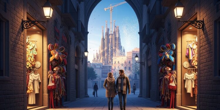 Découvrez Barcelone en février  climat doux peu de touristes carnaval explosif et événements lumineux Le mois parfait pour tomber amoureux de la ville à petit prix    Viral Mag