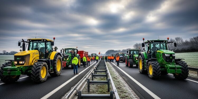 Barrages Agricoles : Tension Persistante dans le Sud-Ouest - Viral Mag Des agriculteurs maintiennent des barrages dans le Sud Ouest malgré les appels à la trêve de Noël Ils protestent contre la politique dabattage systématique face à la dermatose nodulaire contagieuse Circulation perturbée sur plusieurs axes majeurs Viral Mag