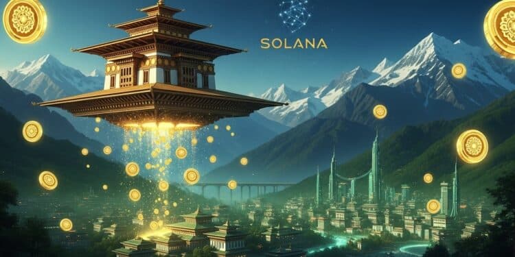 Bhoutan Lance TER : Le Premier Token Or Souverain sur Solana - Viral Mag Découvrez comment le Bhoutan pays du bonheur brut révolutionne la finance mondiale avec TER un token 100 adossé à lor physique et déployé sur Solana Une stratégie blockchain complète qui fait trembler les géants Viral Mag