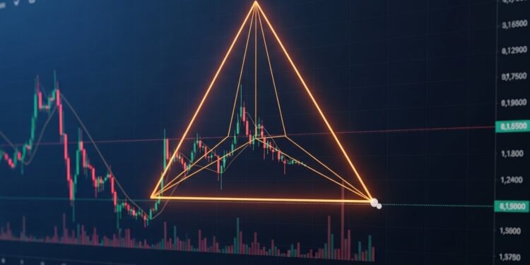 Découvrez pourquoi le prix du Bitcoin se comprime dans une figure triangulaire et ce que cela annonce pour les prochains jours Analyse technique détaillée dune phase critique qui pourrait déclencher un mouvement explosif   Viral Mag