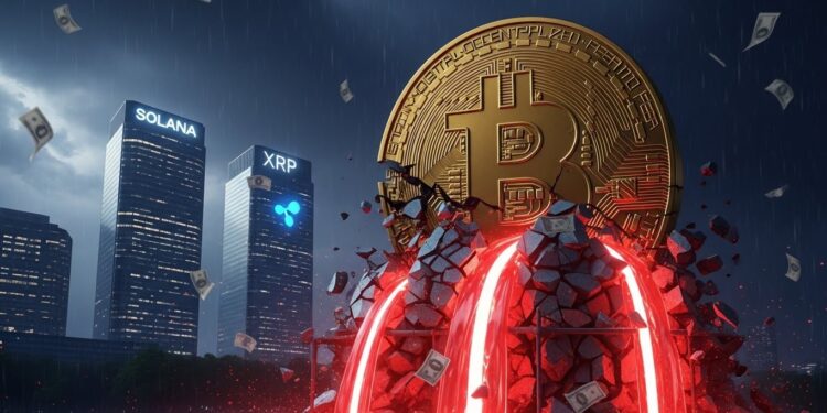 Décembre commence mal  les ETF Bitcoin enregistrent 38 milliards de dollars de sorties en novembre le pire mois depuis leur lancement Rotation massive vers Solana et XRP institutions en panique Que se passe t il vraiment    Viral Mag