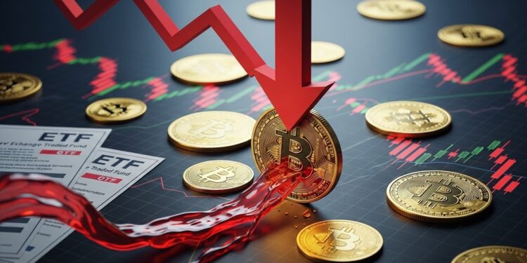 Découvrez pourquoi les ETF Bitcoin enregistrent des sorties de fonds depuis cinq jours consécutifs totalisant plus de 750 millions de dollars alors que le BTC peine sous les 88 000 $ Analyse complète du phénomène   Viral Mag