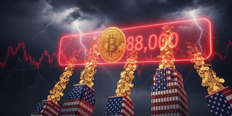 Découvrez pourquoi le Bitcoin peine à dépasser les 88 000 $ alors que les ETF enregistrent plus de 825 millions de dollars de sorties en cinq jours Analyse complète du marché et perspectives pour 2026   Viral Mag