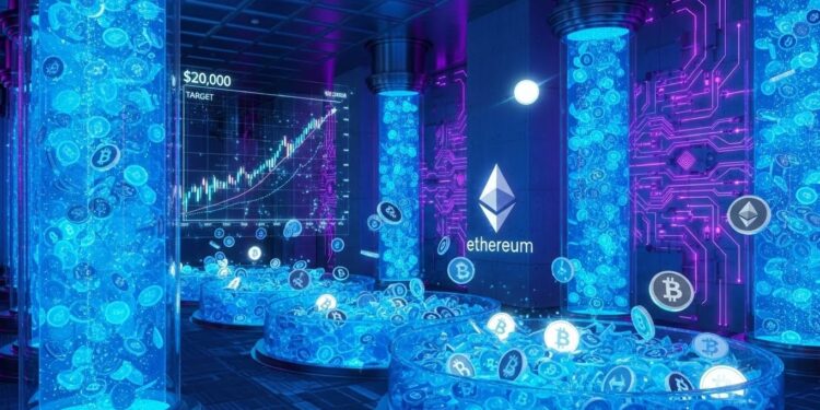 BitMine Renforce Ses Réserves Ethereum et Vise 20 000 Dollars - Viral Mag Découvrez comment BitMine Immersion Technologies accumule massivement lEthereum atteignant près de 4 millions dETH malgré la volatilité Une stratégie audacieuse portée par Tom Lee pour un avenir à 20 000 dollars Viral Mag