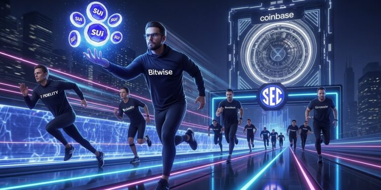 Bitwise Lance la Course aux ETF Spot SUI - Viral Mag Découvrez comment Bitwise intensifie la compétition pour un ETF spot SUI avec Coinbase comme custodian Une nouvelle étape vers ladoption institutionnelle des altcoins Layer 1 Viral Mag