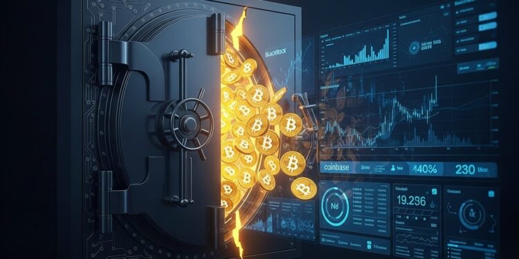 BlackRock Déplace 186M$ en Bitcoin Vers Coinbase Prime - Viral Mag Découvrez le transfert massif de 2 156 BTC par un portefeuille lié à BlackRock vers Coinbase Prime Analyse des implications pour les ETF et le marché crypto sans signe de vente imminente Viral Mag