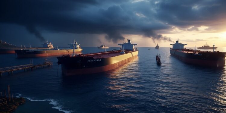 Blocus Américain : 14 Pétroliers Sanctionnés Près du Venezuela - Viral Mag Découvrez comment le blocus naval américain impacte le Venezuela avec 14 pétroliers sanctionnés repérés en Caraïbes Analyse détaillée des navires et conséquences économiques Viral Mag