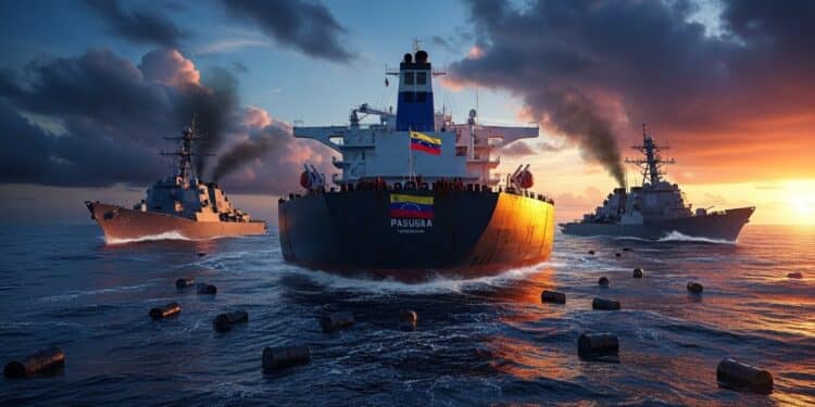 Blocus Naval Américain : Chute Dramatique du Pétrole Vénézuélien - Viral Mag Le blocus naval imposé par les États Unis menace de diviser par deux les exportations de pétrole vénézuélien Découvrez les impacts économiques les réactions des marchés et les enjeux géopolitiques derrière cette mesure choc Viral Mag