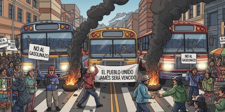 En Bolivie la suppression des subventions aux carburants par le président Rodrigo Paz provoque des manifestations et paralyse plusieurs villes Découvrez les impacts et les réactions   Viral Mag