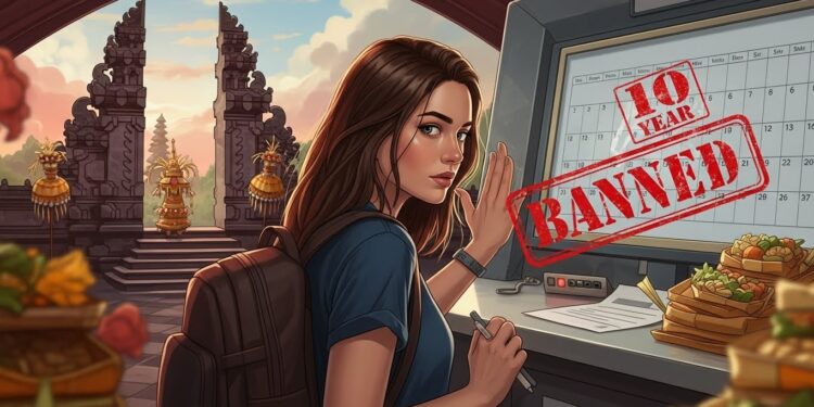 Découvrez pourquoi la star britannique du contenu adulte Bonnie Blue a été expulsée dIndonésie et interdite de séjour pendant dix ans Un scandale qui soulève des questions sur tourisme et valeurs locales à Bali   Viral Mag