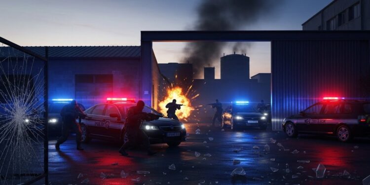 Braquage Explosif à Besançon : Commando Armé Tire sur la Police et S’enfuit - Viral Mag Découvrez les détails choquants du braquage violent dune manufacture de bijoux à Besançon le 19 décembre 2025 explosifs tirs sur les forces de lordre et fuite des malfaiteurs Une affaire qui relance les questions sur la sécurité des sites joailliers Viral Mag