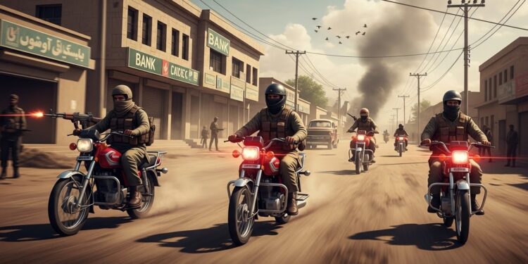Des militants armés ont pillé plusieurs banques au Baloutchistan pakistanais provoquant la mort dun policier et dun civil lors daffrontements violents Découvrez les détails de cet attaque audacieuse dans une région instable   Viral Mag