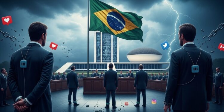 La justice brésilienne resserre létau autour des proches de Jair Bolsonaro Dix complices de la tentative de coup dÉtat de 2022 placés en assignation à résidence avec mesures strictes Détails sur cette affaire qui secoue le pays   Viral Mag