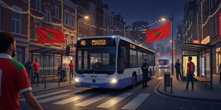 Découvrez la controverse autour des déviations de bus De Lijn à Molenbeek pendant la CAN 2025 Précaution sécuritaire ou stigmatisation  Analyse complète des faits et réactions   Viral Mag