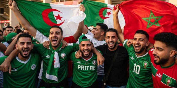Découvrez latmosphère chaleureuse et fraternelle lors du premier match de lAlgérie à la CAN 2025 au Maroc malgré les tensions diplomatiques Un moment dunité maghrébine inoubliable   Viral Mag