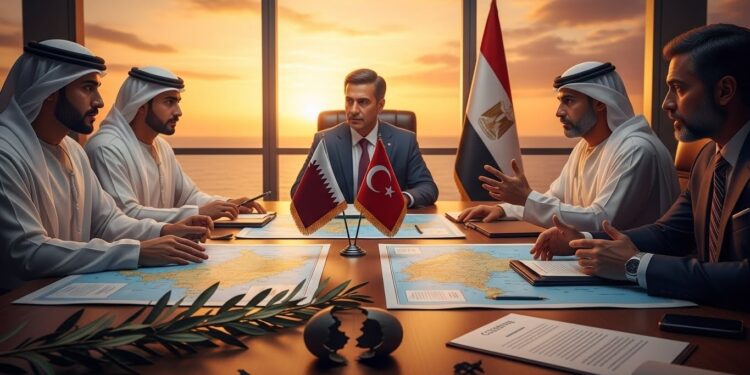 Cessez-le-feu à Gaza : Un Retrait Total Exigé par Doha - Viral Mag Le Qatar estime le cessez le feu à Gaza incomplet sans retrait total israélien Mediations intenses avec Turquie et Égypte pour la phase 2 et une force internationale Vers une paix durable Viral Mag