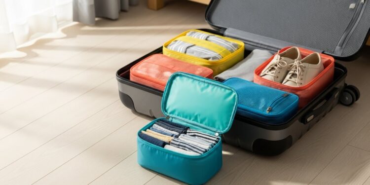 Découvrez comment un simple cube de rangement à 170 euro peut transformer la préparation de votre valise  plus dorganisation gain de place immense et voyages sereins Lastuce maligne qui change tout    Viral Mag