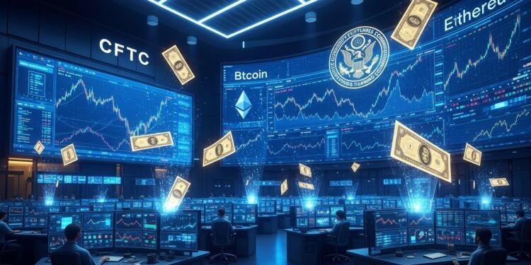 CFTC Autorise les Actifs Tokenisés comme Collatéral - Viral Mag Découvrez comment la CFTC ouvre la voie aux actifs tokenisés Bitcoin Ethereum USDC RWAs comme marge dans les marchés dérivés américains Un tournant historique pour la finance décentralisée Viral Mag