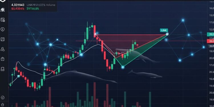 Découvrez pourquoi le prix de Chainlink LINK forme un pattern technique dangereux en cette fin 2025 avec un ralentissement des achats par les whales et des signes de faiblesse on chain Analyse complète et perspectives   Viral Mag