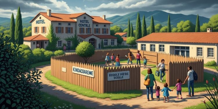 Découvrez les tensions grandissantes à Châteauneuf Grasse où un centre pour mineurs non accompagnés sème linquiétude Tirs à billes palissades à lécole et prolongation du centre  une situation explosive   Viral Mag