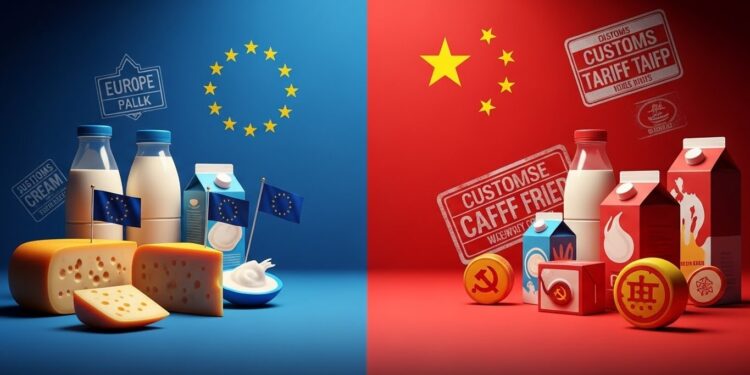 La Chine impose des droits provisoires sur les produits laitiers européens en réponse aux tensions commerciales Découvrez les détails de cette mesure et ses implications sur léconomie mondiale   Viral Mag