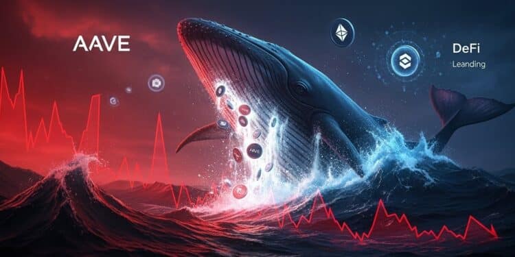 Découvrez pourquoi le prix dAave a plongé de près de 10 après la vente massive dun whale pour 376 millions de dollars Analyse complète du marché DeFi et perspectives   Viral Mag