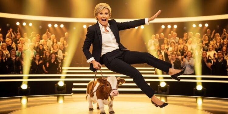 Chute Sophie Davant Téléthon : Rire Et Générosité - Viral Mag Découvrez comment Sophie Davant a transformé une chute spectaculaire lors du Téléthon 2025 en moment de solidarité Rires dons records et résilience dune animatrice iconique qui relativise avec humour Viral Mag