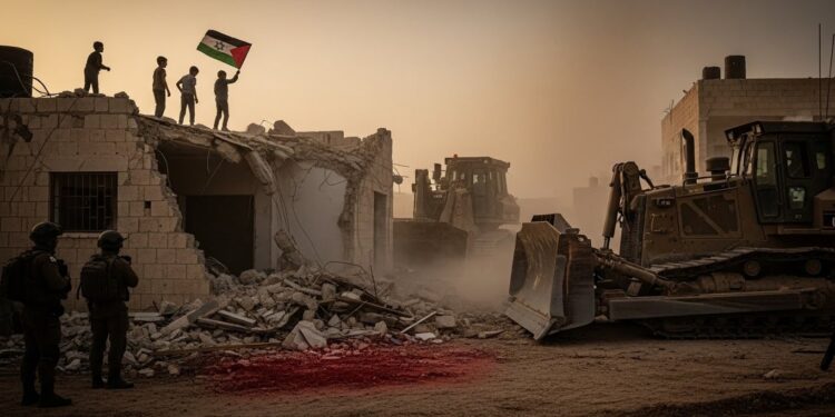 Larmée israélienne a démoli la maison dun Palestinien accusé dune attaque mortelle en juillet Une pratique controversée qui soulève des questions sur la punition collective en Cisjordanie occupée   Viral Mag