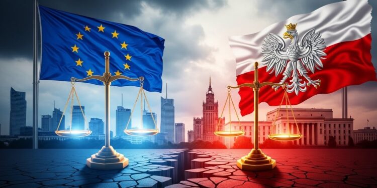 CJUE Condamne Tribunal Constitutionnel Polonais - Viral Mag La CJUE juge que le Tribunal constitutionnel polonais viole le droit européen en refusant la primauté de lUE Un nouveau chapitre dans le bras de fer entre Varsovie et Bruxelles sur lÉtat de droit Viral Mag