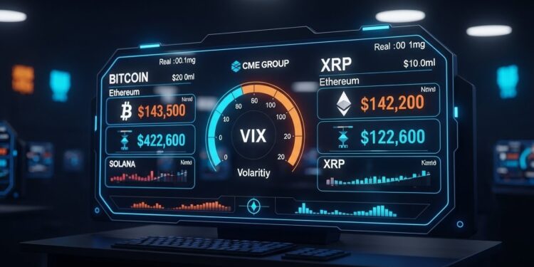 Découvrez les nouveaux indices de prix et de volatilité lancés par CME Group pour Bitcoin Ether Solana et XRP Un pas décisif vers la maturité institutionnelle du marché crypto   Viral Mag