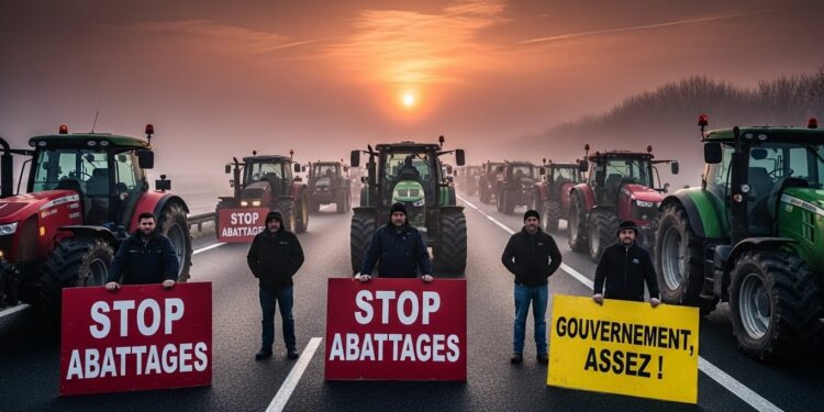 Les agriculteurs français lèvent temporairement leurs barrages contre la gestion de la dermatose nodulaire contagieuse mais promettent une mobilisation massive dès janvier Colère et détermination intactes   Viral Mag