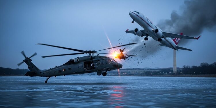 Le gouvernement américain reconnaît sa responsabilité dans la collision aérienne meurtrière de janvier à Washington 67 morts hélicoptère militaire et avion de ligne  découvrez les détails choquants de cette catastrophe   Viral Mag