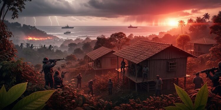 Colombie : L’ELN Confiné la Population Face aux Menaces de Trump - Viral Mag Découvrez comment la guérilla ELN en Colombie impose un confinement de trois jours en réponse aux menaces dintervention de Donald Trump contre les producteurs de cocaïne Tensions régionales et réactions politiques Viral Mag